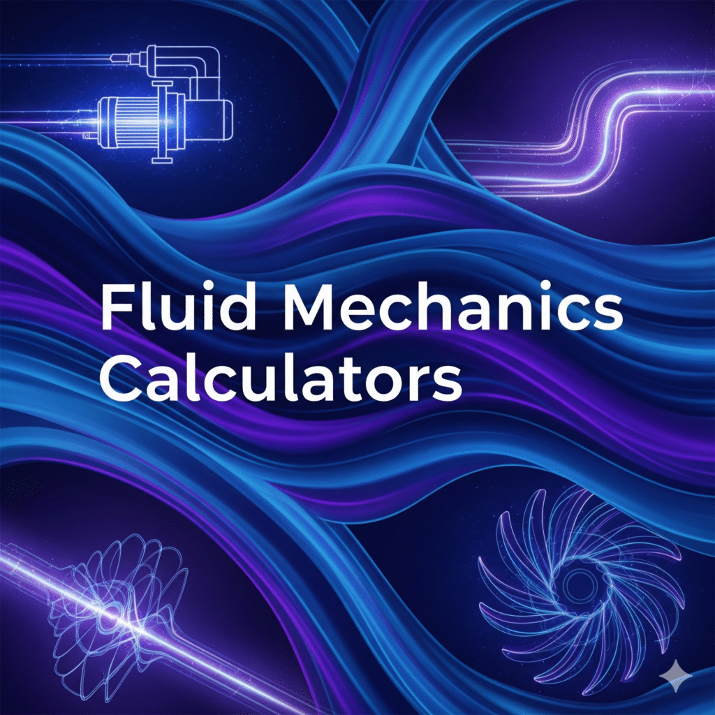 Fluid Mechanics Calculators