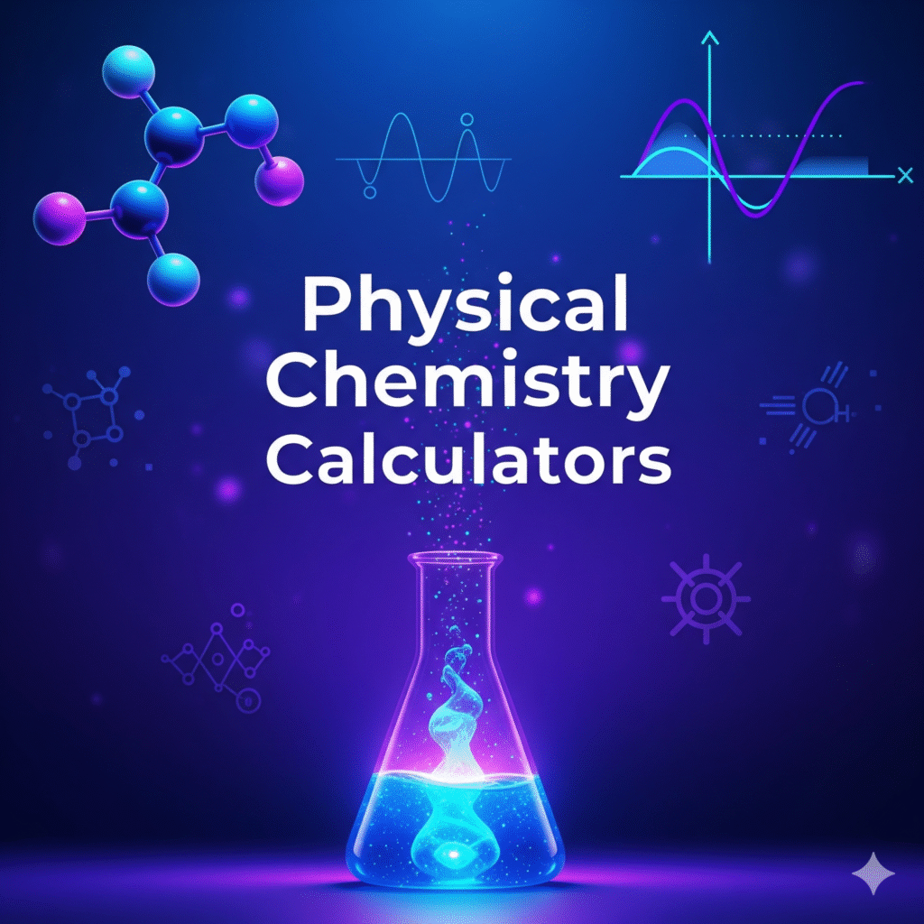 Physical Chemistry Calculators