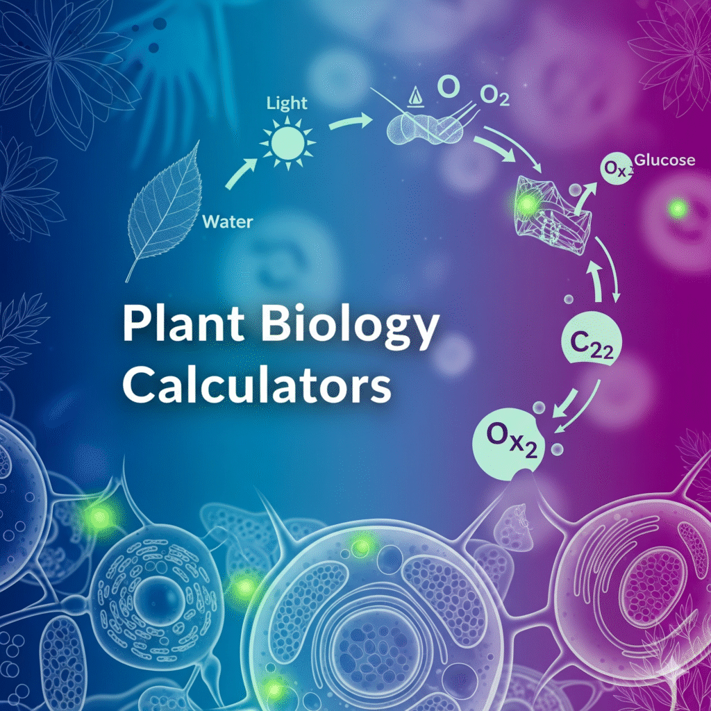 Plant Biology Calculators