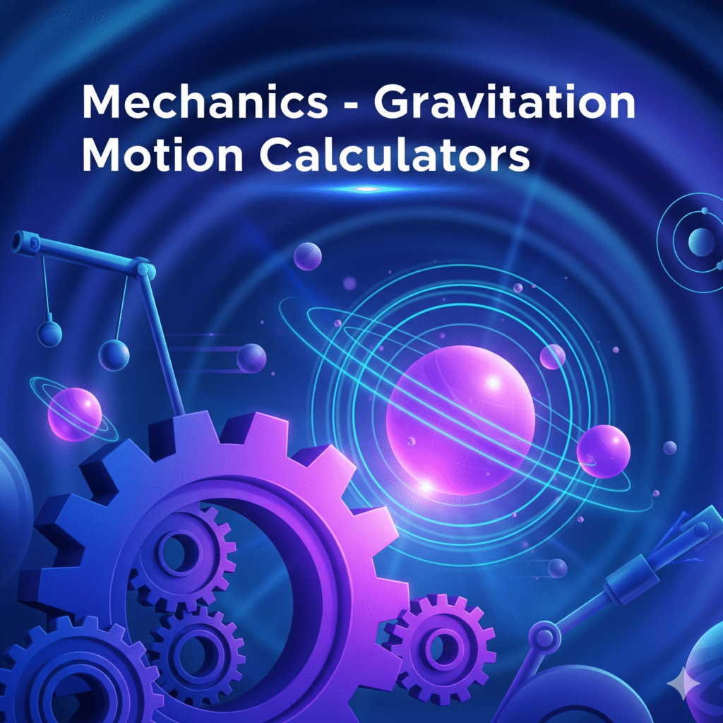 Gravitation Calculators