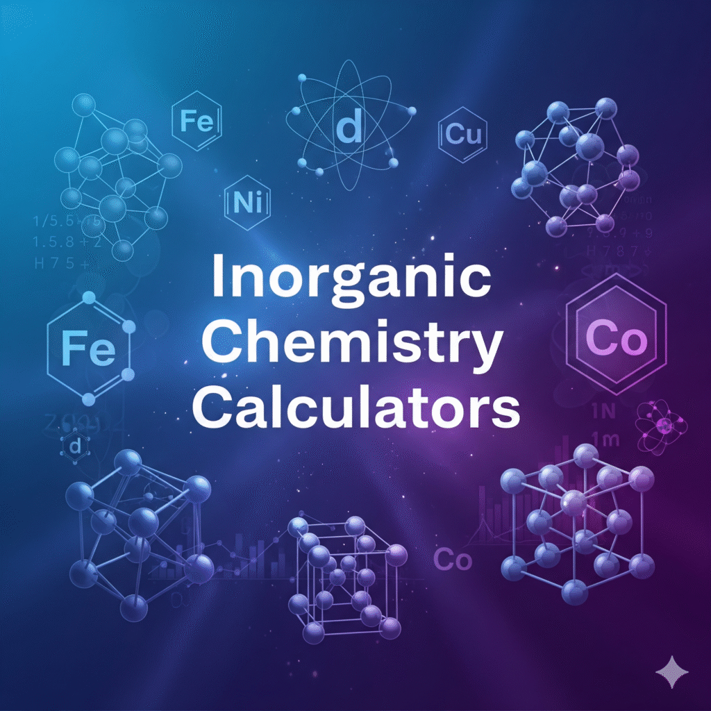 Inorganic Chemistry Calculators