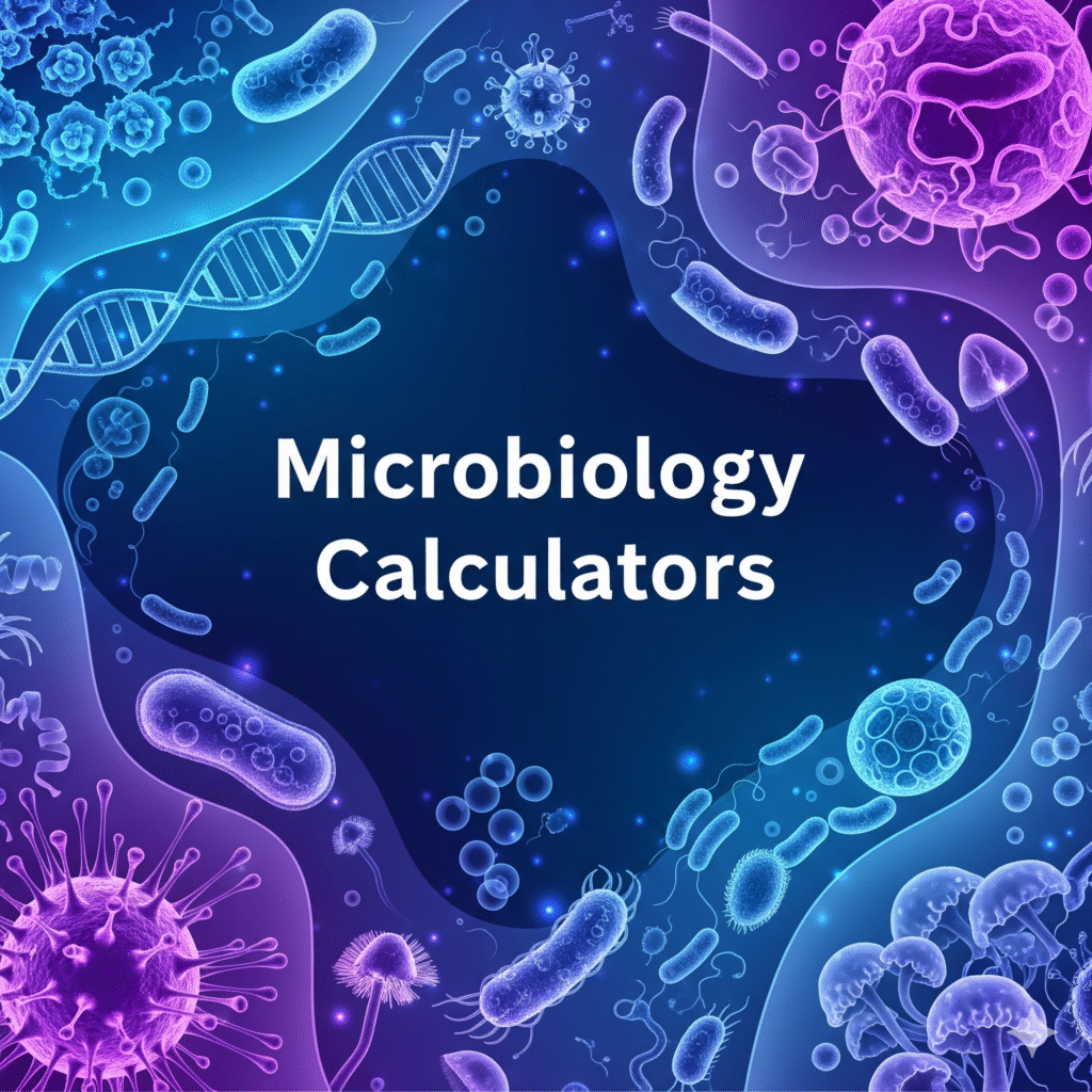 Microbiology Calculators