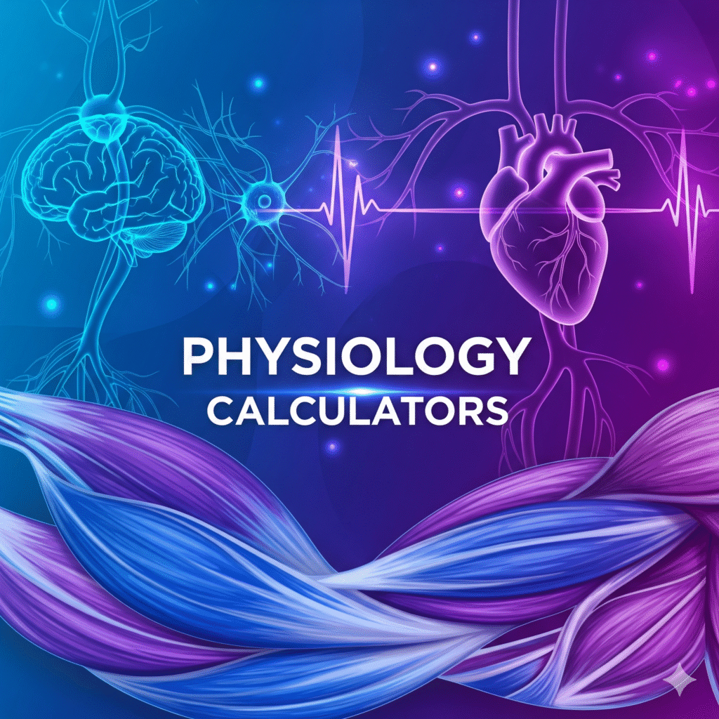 Physiology Calculators