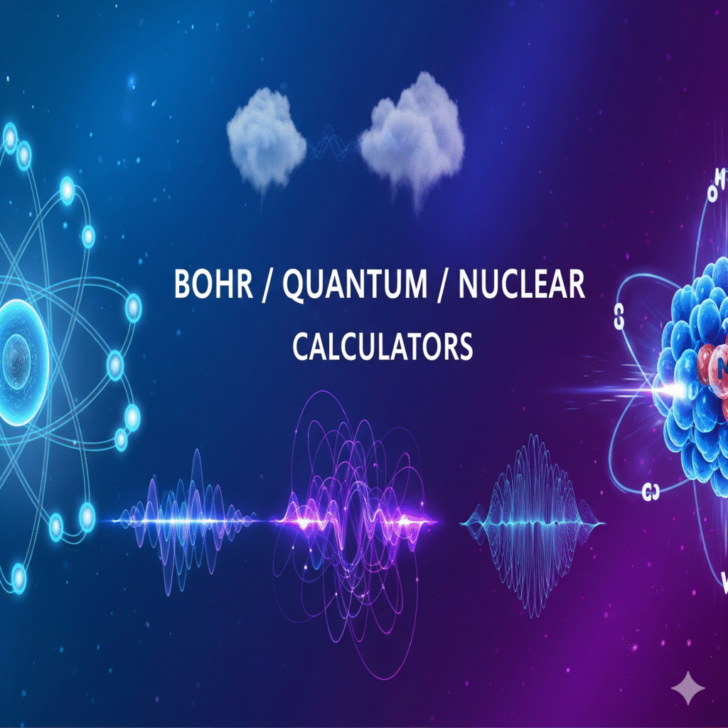 Modern Physics Atomic Calculators