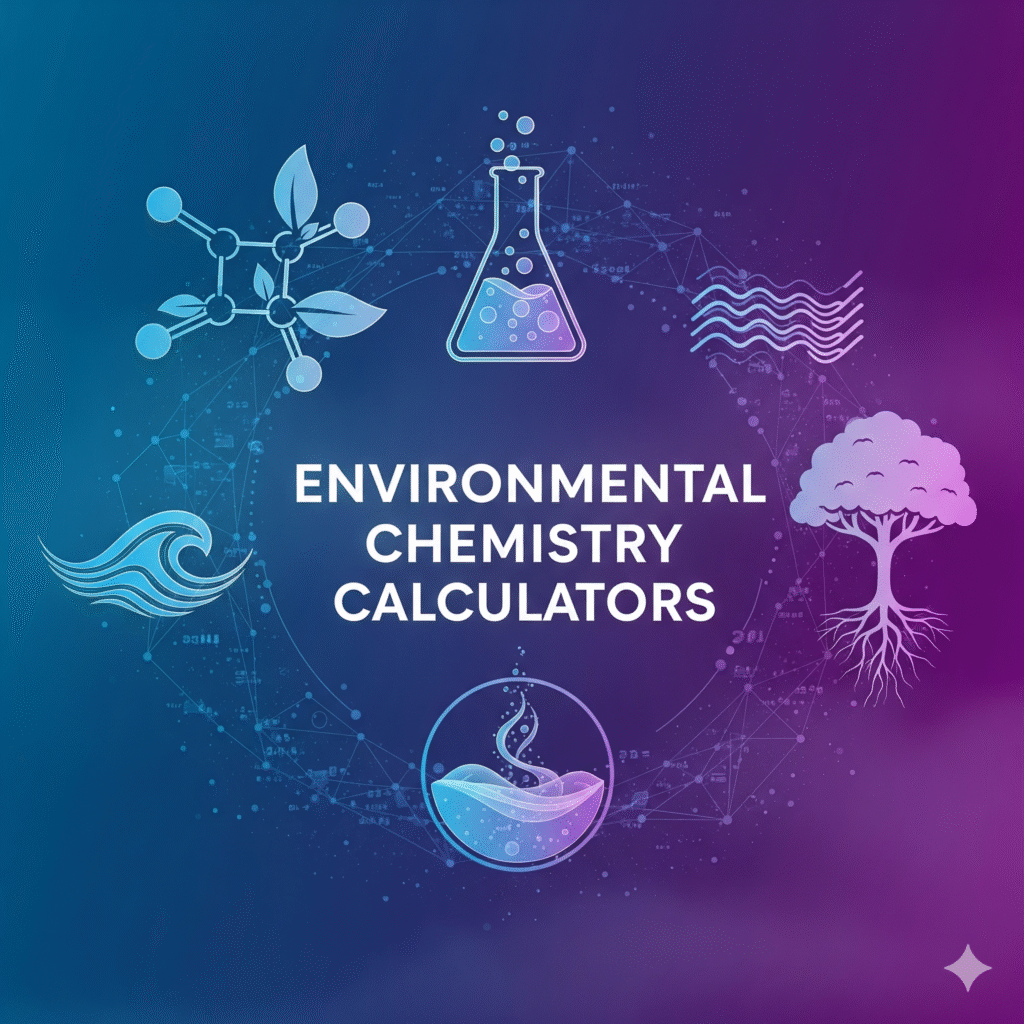 Environmental Chemistry Calculators