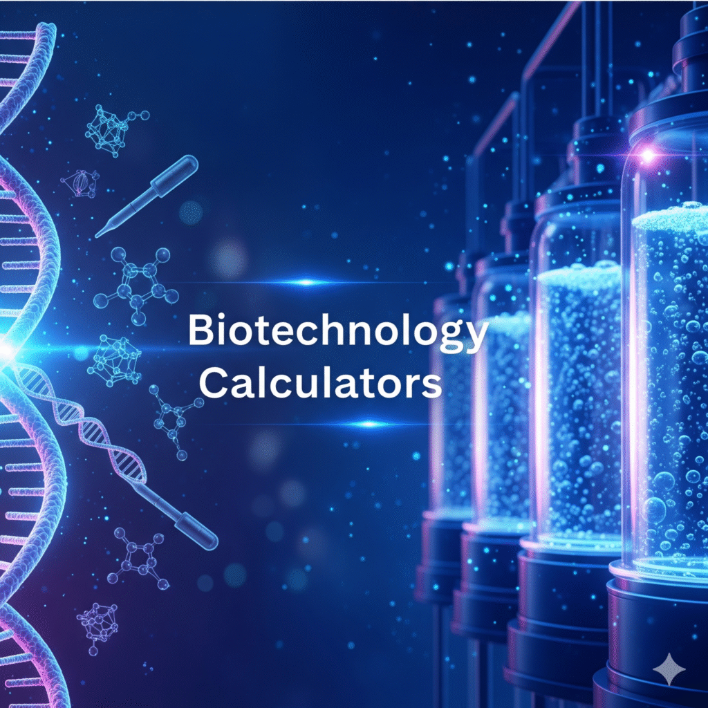 Biotechnology Calculators