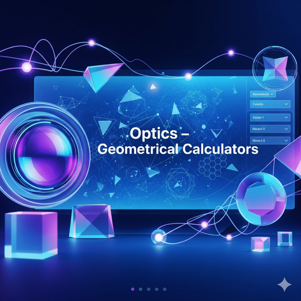 Optics Geometrical Calculators