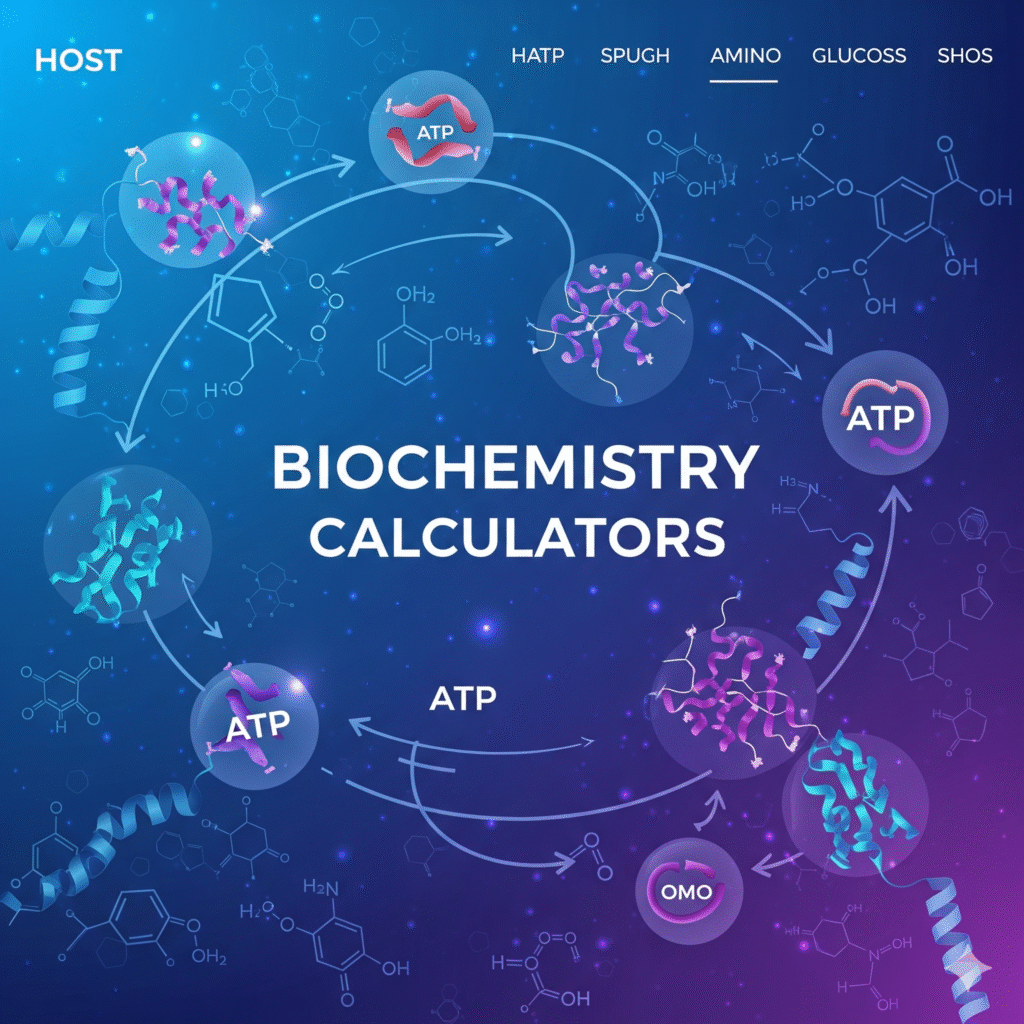 Biochemistry Calculators