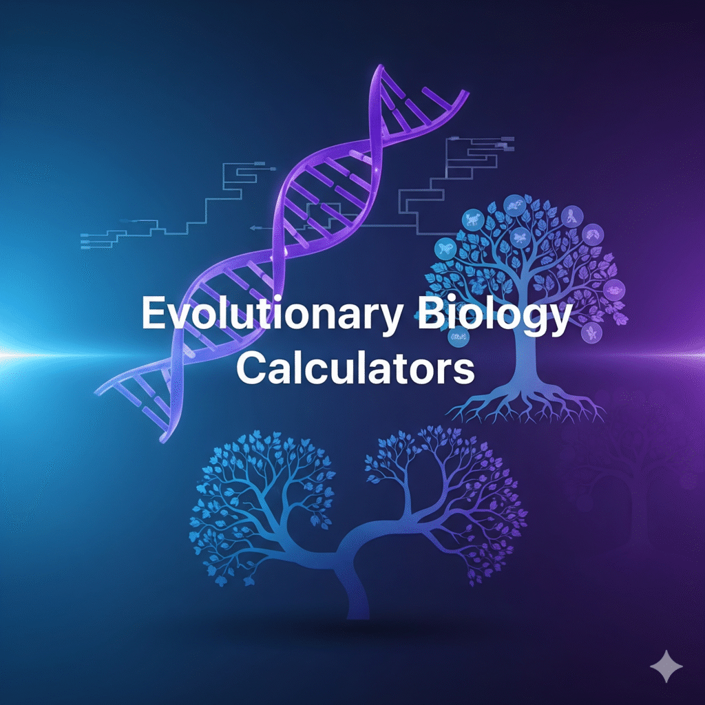 Evolutionary Biology Calculator