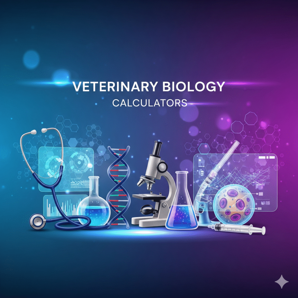 Veterinary Biology Calculators