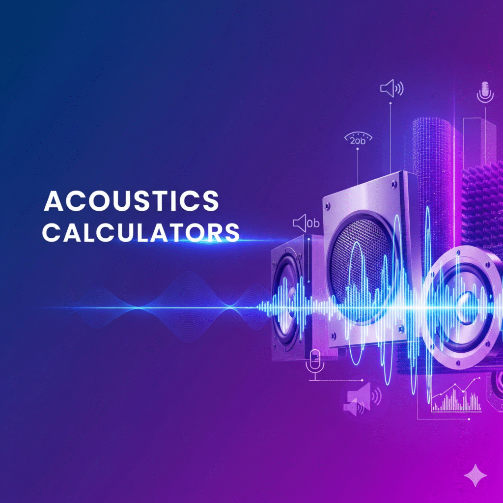 Acoustics Calculators