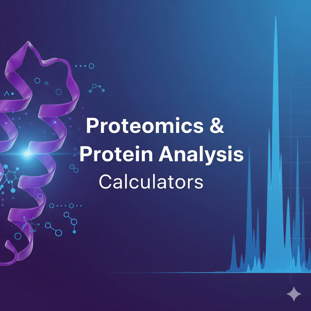 Proteomics & Protein Analysis Calculators