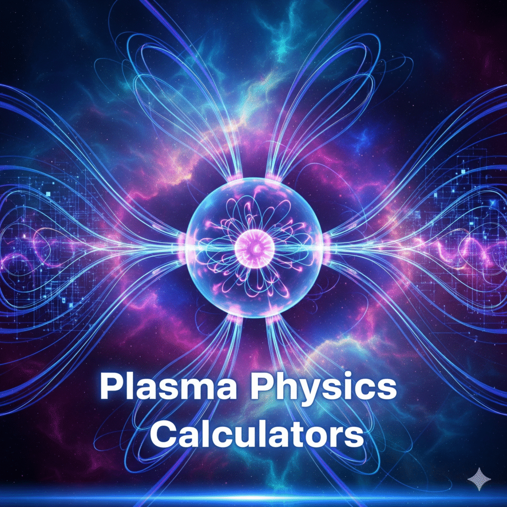 Plasma Physics Calculators